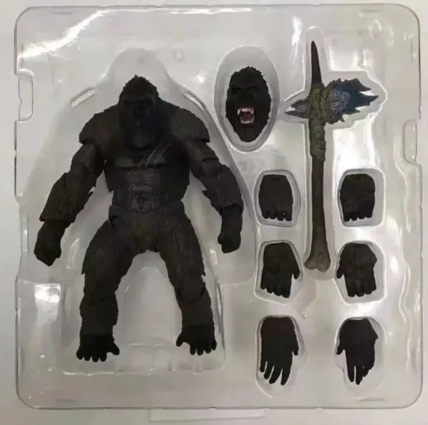 Boneco King Kong - Articulado - 18cm - Image 3