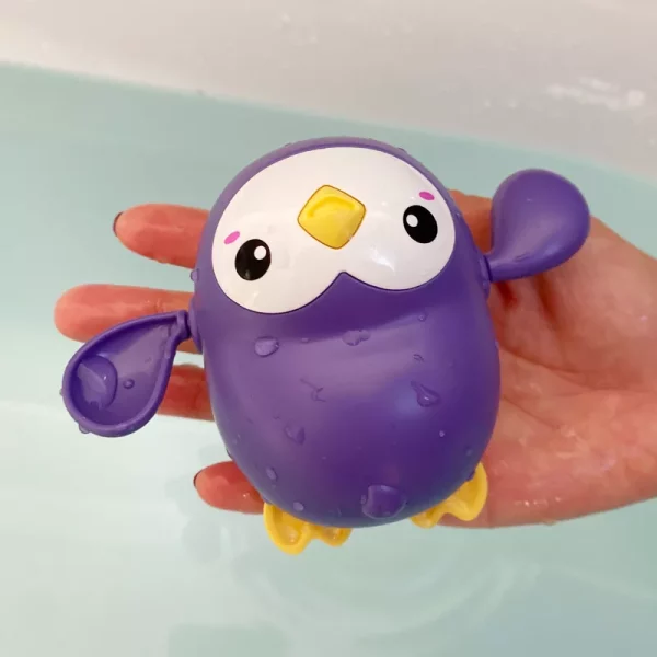 Brinquedos de banho para bebês - Tartaruga / Baleia / Sapo / Carangueijo / Pato / Pinguim - Image 20