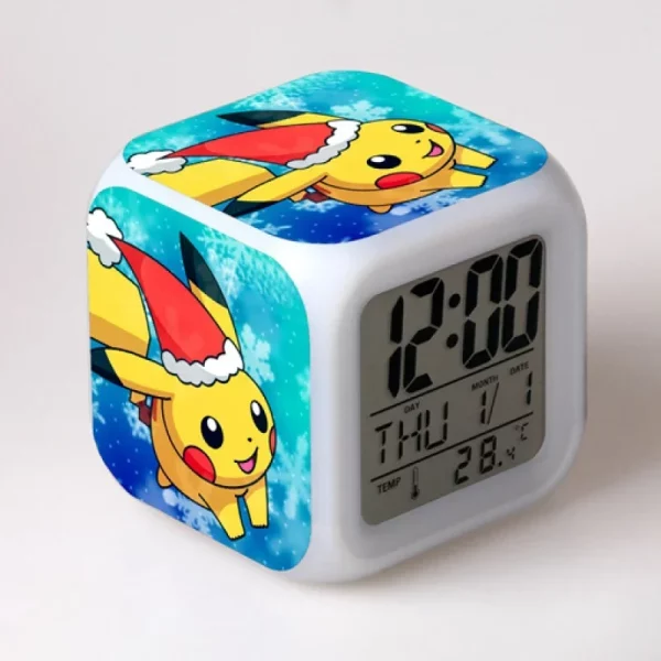 Despertador Digital LED Pokemon Pikachu - Image 6