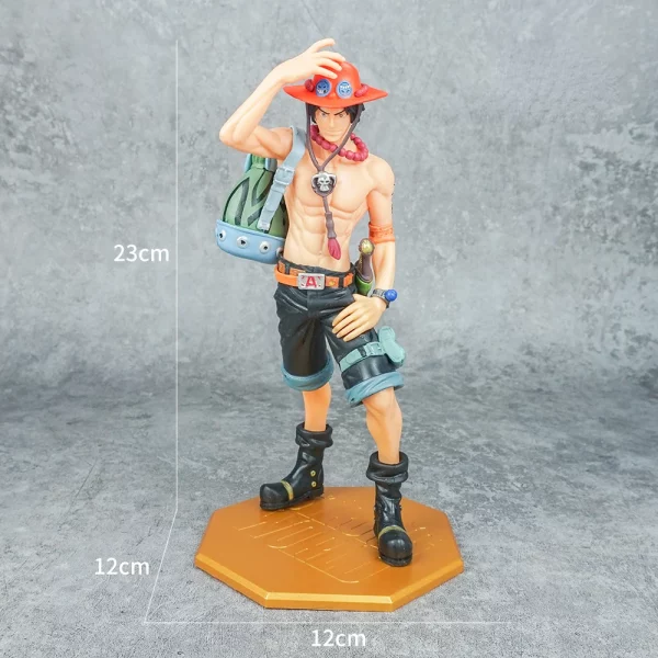 Boneco One Piece Luffy Ace - 23cm - Image 2