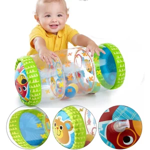 Rolo Inflável / Carrinho / Bola / Chocalho - Para bebês de 6-12 Meses