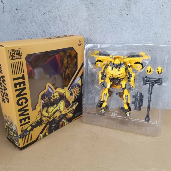 Carro Robô Transformers Bumblebee - 16cm - Image 6