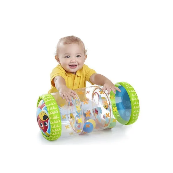 Rolo Inflável / Carrinho / Bola / Chocalho - Para bebês de 6-12 Meses - Image 2
