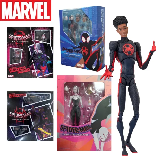 Boneco Miles Morales / Gwen / Homem-aranha