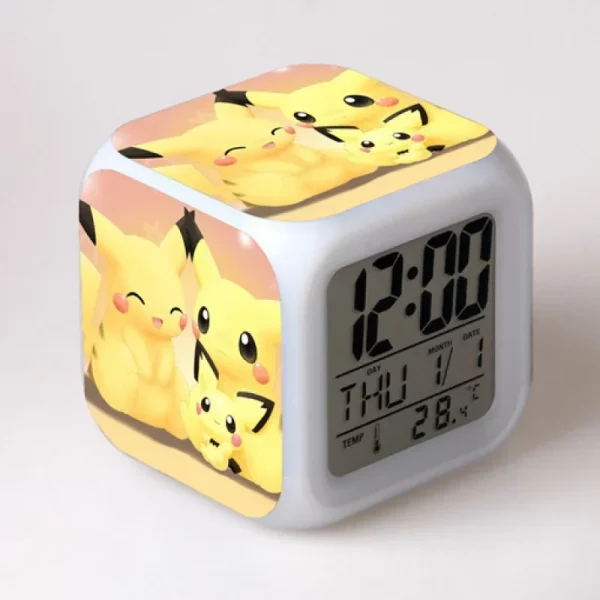 Despertador Digital LED Pokemon Pikachu - Image 3