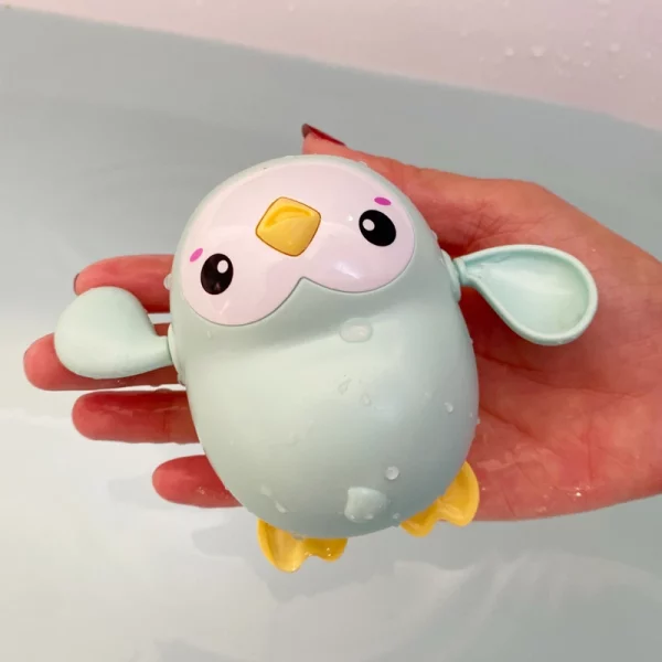 Brinquedos de banho para bebês - Tartaruga / Baleia / Sapo / Carangueijo / Pato / Pinguim - Image 17