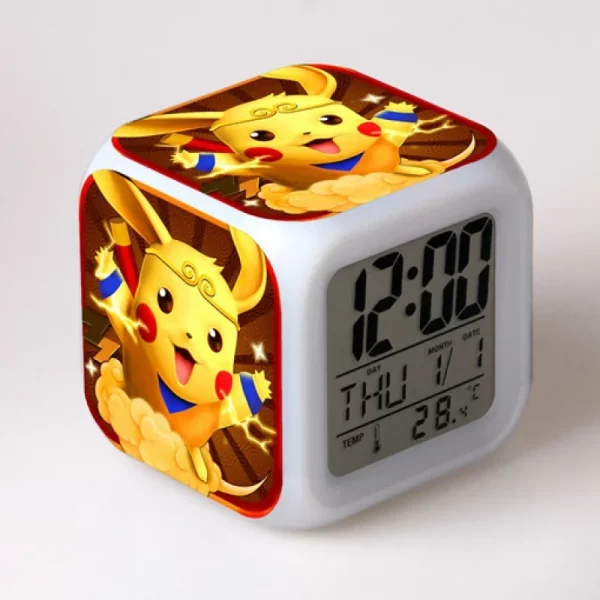 Despertador Digital LED Pokemon Pikachu - Image 2