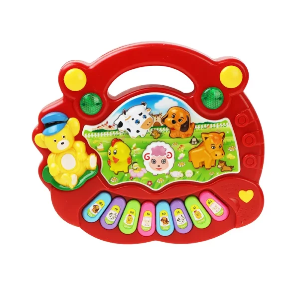 Teclado musical infantil com som de animalzinho - Image 8