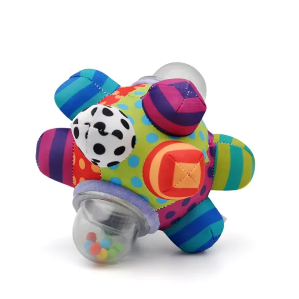 Brinquedos sensoriais para bebês 0-12 meses - Bola / Chocalho / Mordedor de silicone - Image 12
