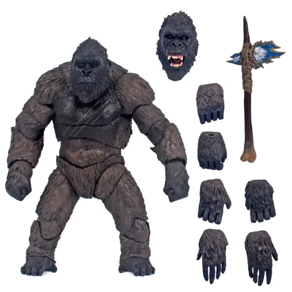 Boneco King Kong - Articulado - 18cm - Image 2