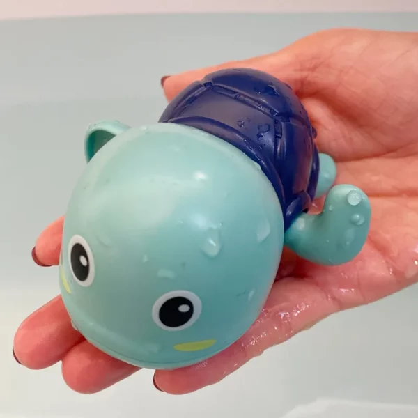 Brinquedos de banho para bebês - Tartaruga / Baleia / Sapo / Carangueijo / Pato / Pinguim - Image 11