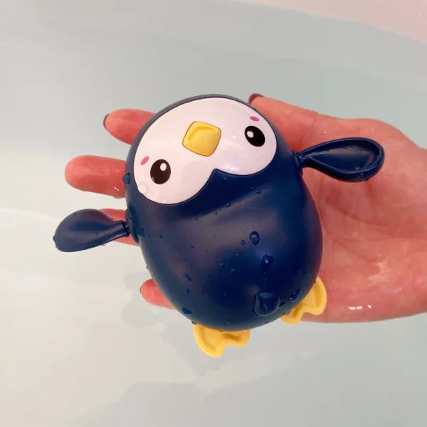 Brinquedos de banho para bebês - Tartaruga / Baleia / Sapo / Carangueijo / Pato / Pinguim - Image 16