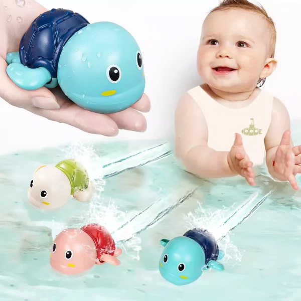 Brinquedos de banho para bebês - Tartaruga / Baleia / Sapo / Carangueijo / Pato / Pinguim